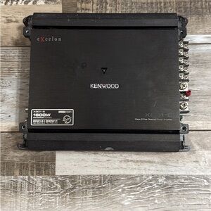 Kenwood Black Car Stereo Receiver